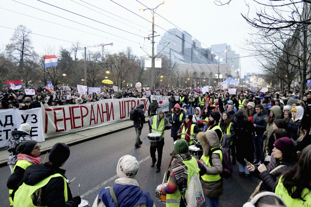 Blog U Ivo Generalni Trajk U Srbiji Vreme