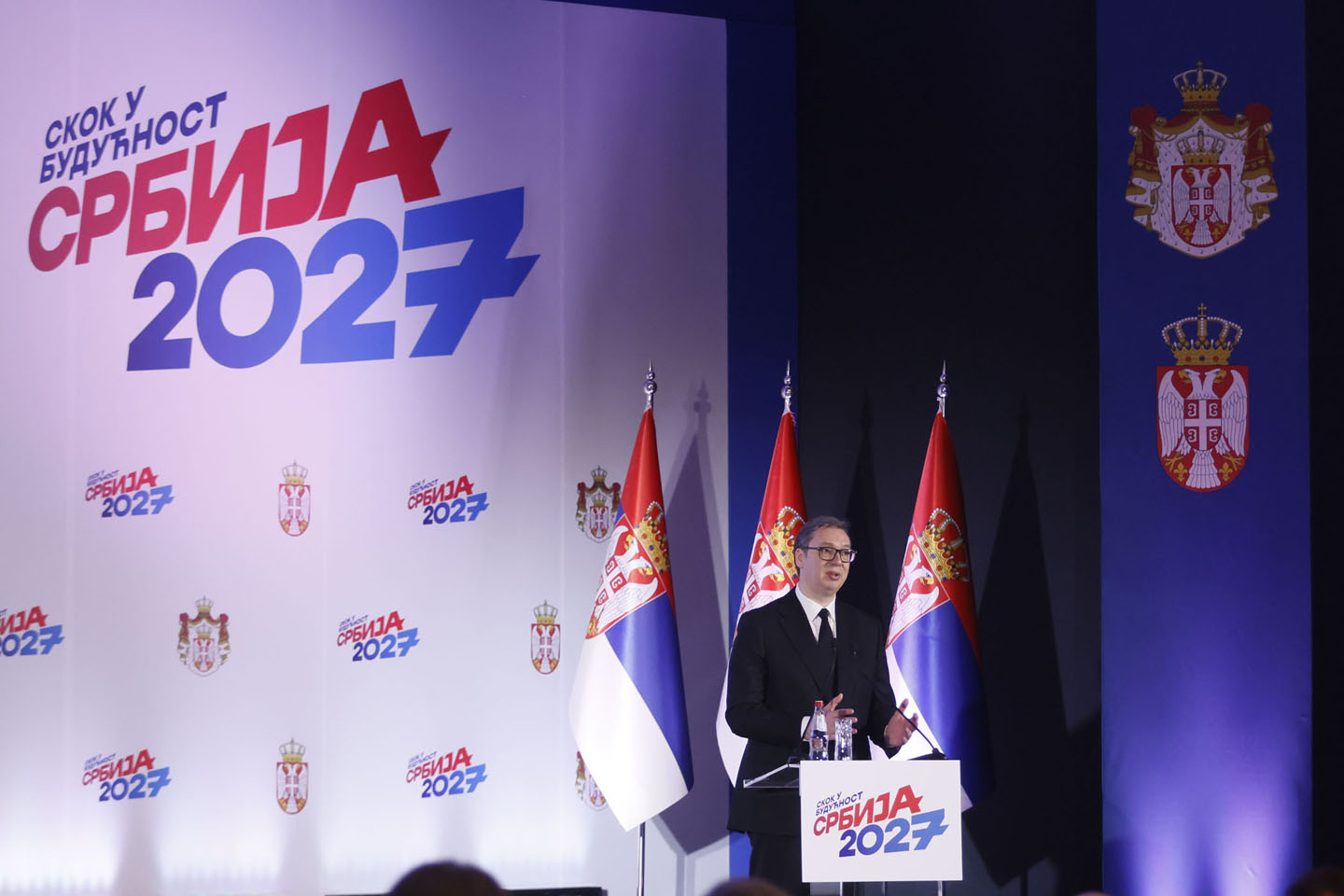 „Skok u budućnost – Srbija EKSPO 2027“ koštaće 17,8 milijardi evra rekao Aleksandar Vučić.