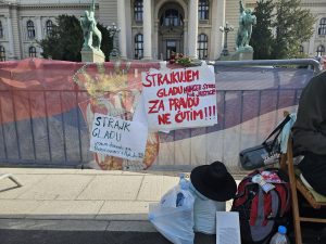 Štrajk glađu Andreja Obradovića: „Za pravdu ne ćutim!“