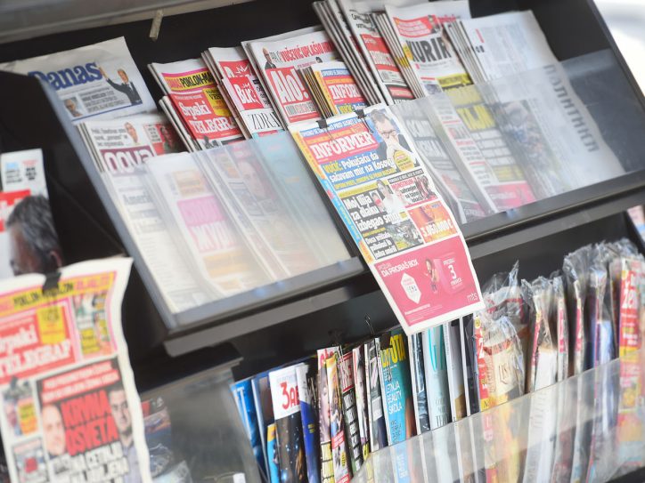 Novine na kiosku