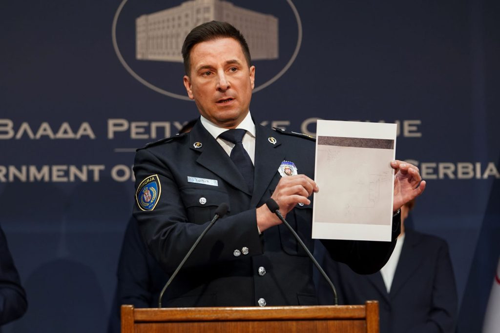 Veselin Milić na konferenciji za novinare 3. maja (Foto: Tanjug/Jadranka Ilić)