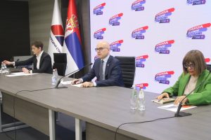 Konferencija za novinare posle sednice SNS-a: Mandatar Vučević iznosi predloge novih ministara