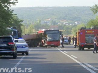 Saobraćajna nesreća kod Umke