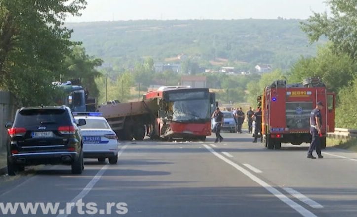Saobraćajna nesreća kod Umke