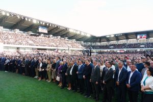 Obeležavanje godišnjice sećanja na stradale i prognane u akciji „Oluja“Foto: Tanjug/Vladimir Šporčić