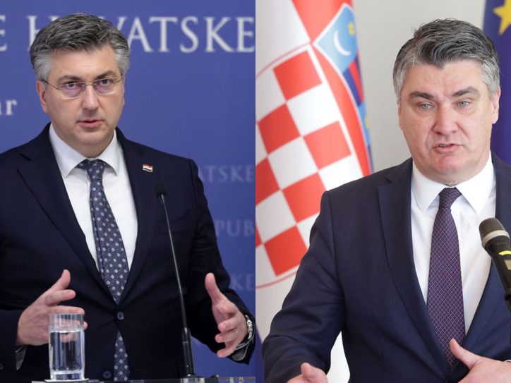 Nova svađa hrvatskog premijera i predsednika: Andrej Plenković i Zoran Milanović