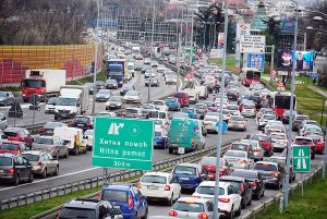 Gužve na beogradskim ulicama