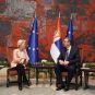 Ursula fon der Lajen i Aleksandar Vučić