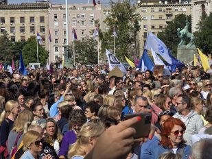 Protest prosvetnih radnika