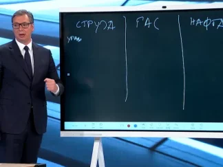 Tabla je mobilna, kao i predsednik