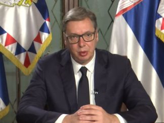 Predsednik Srbije Aleksandar Vučić u obraćanju narodu