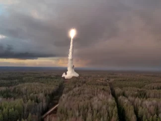 Testiranje interkontinentalne balističke rakete u Jarsu, Rusija