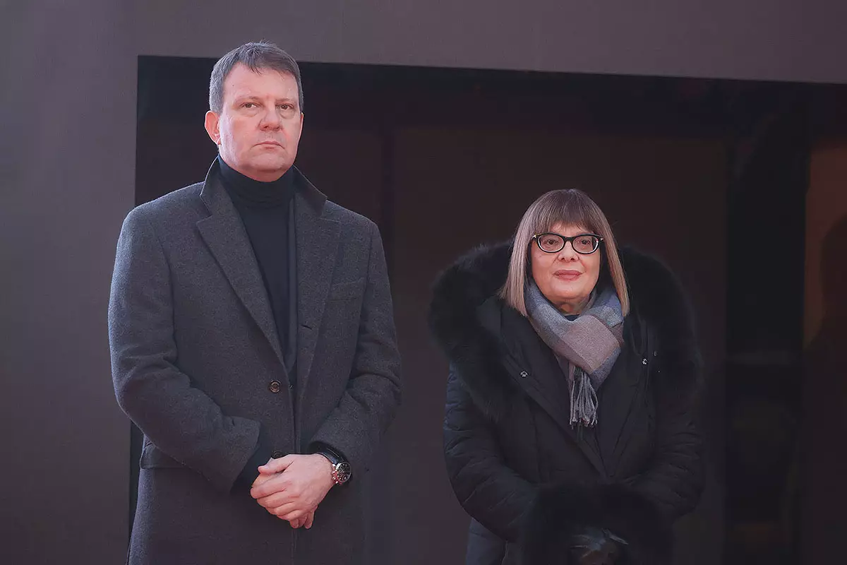 Igor Mirović i Maja Gojković