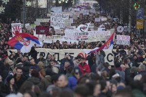 Studentski protest, slavija