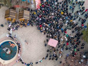 Protest u AlekasndrovcuFoto: Nenad Protić