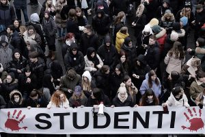 Studenti na protestu