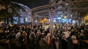 Protest ispred Osnovne škole „Josif Pančić“