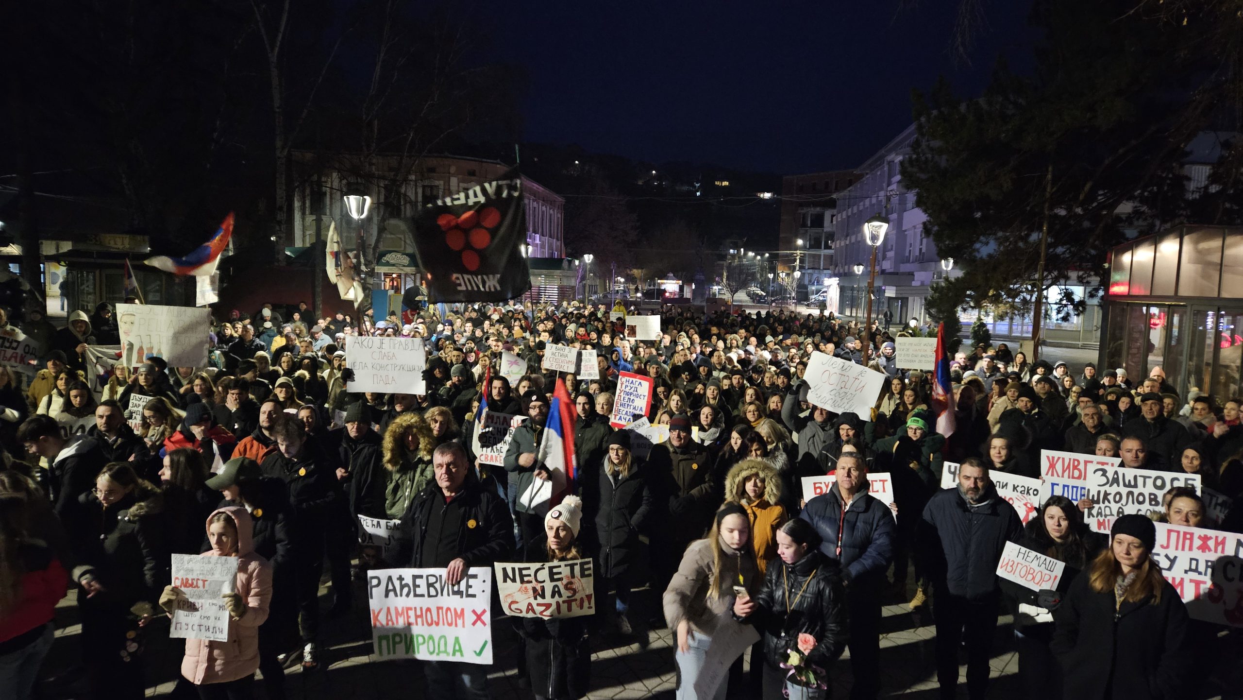 Protest u Aleksandrovcu