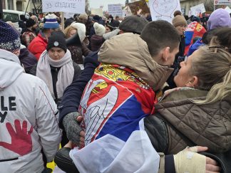 Jedan od ranijih studentskih marševa