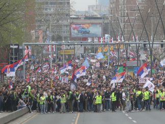 Najveći protest u istoriji Srbije