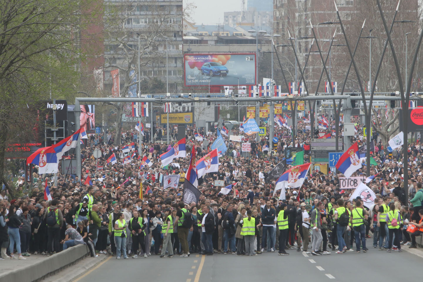 Najveći protest u istoriji Srbije