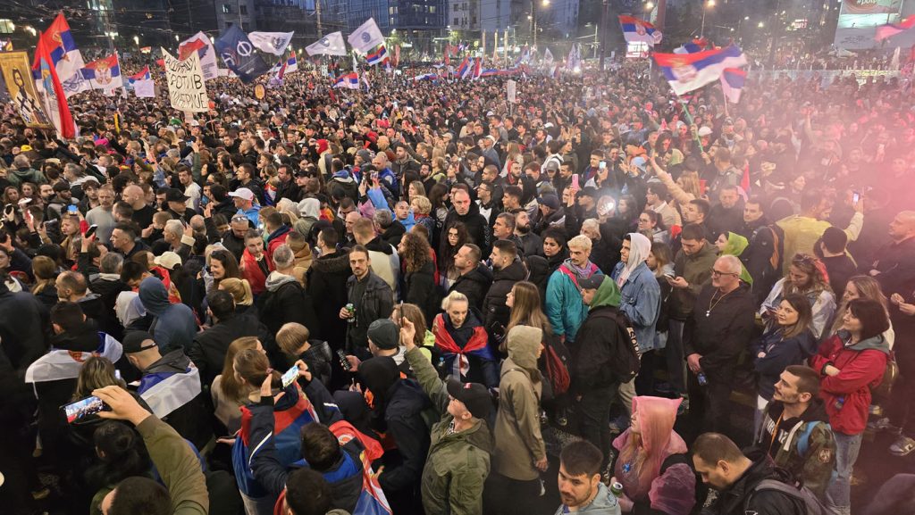 Najveći protest u istoriji Srbije