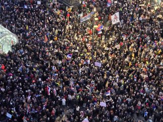 Protest u NIšu