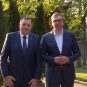 Predsednik Srbije Aleksandar Vučić i predsednik Republike Srpske Milorad Dodik