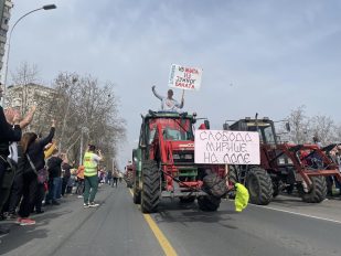 Traktori na Novom Beogradu