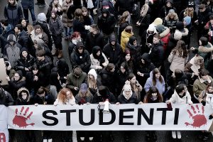 Studentski protest u Beogradu