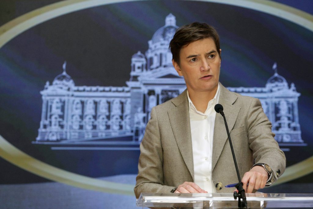 Predsednica Skupštine Srbije Ana Brnabić