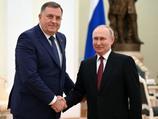 Predsednik Republike Srpske Milorad Dodik i predsednik Rusije Vladimir Putin