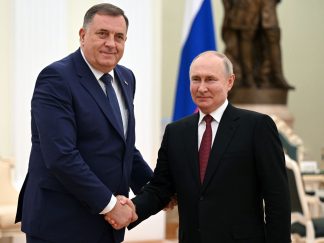 Predsednik Republike Srpske Milorad Dodik i predsednik Rusije Vladimir Putin
