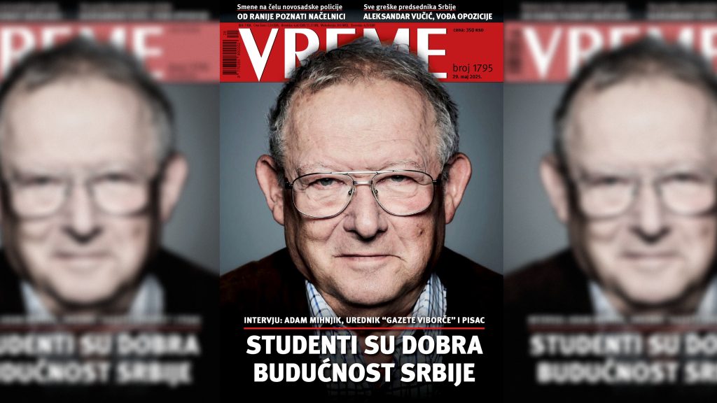 Naslovna strana Vremena