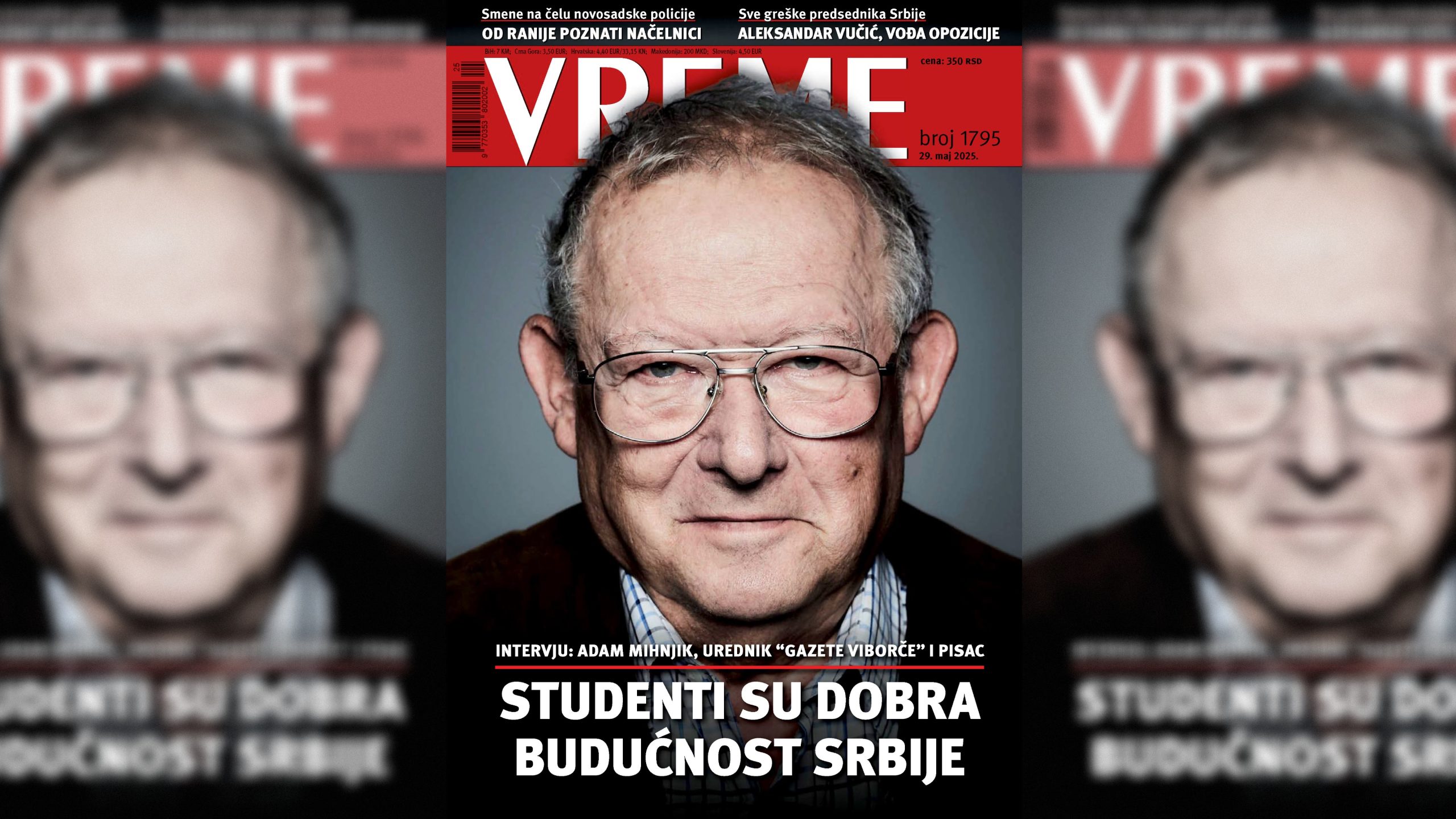 Naslovna strana Vremena