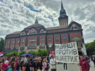 Studentski protest u Subotici