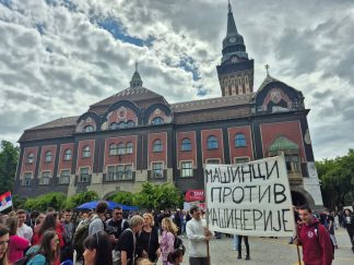 Studentski protest u Subotici
