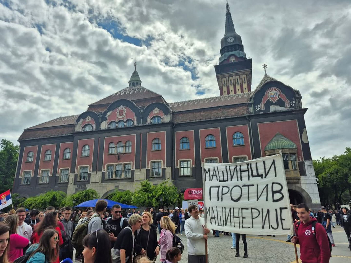 Studentski protest u Subotici