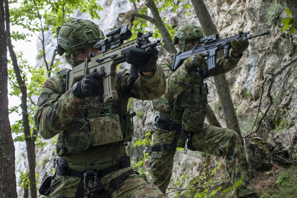 Pripadnici 72. brigade za specijalne operacije