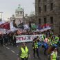 Protest ispred Ustavnog suda