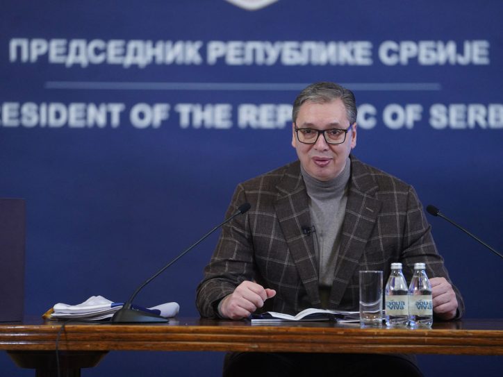 Predsednik Srbije Aleksandar Vučić