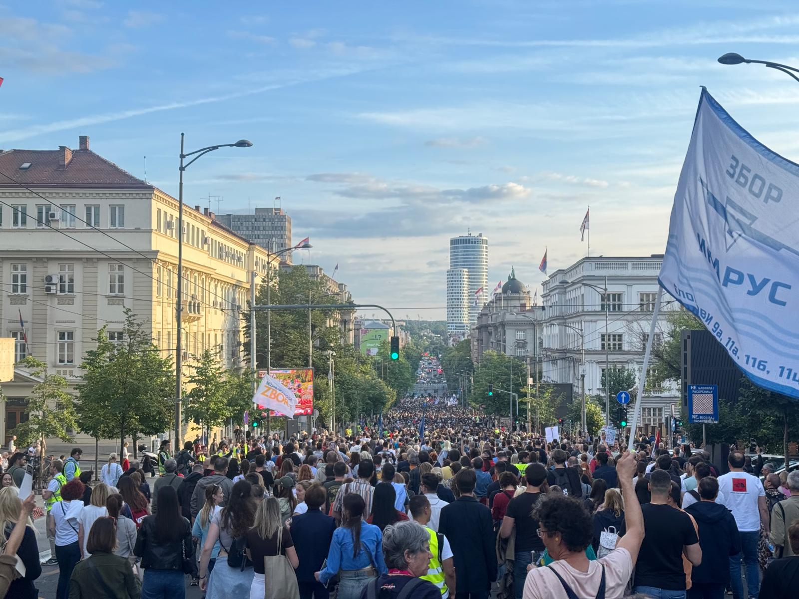Protest Hoćemo izbore