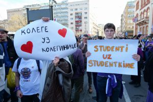 Transparent na protestu