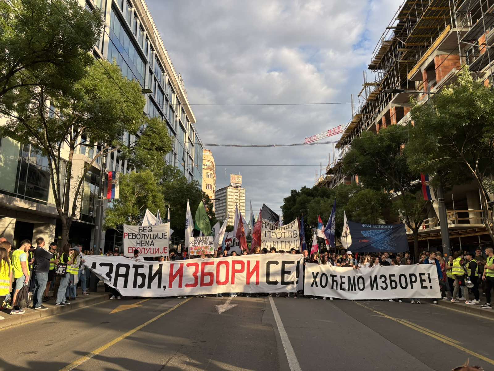 Protest Hoćemo izbore