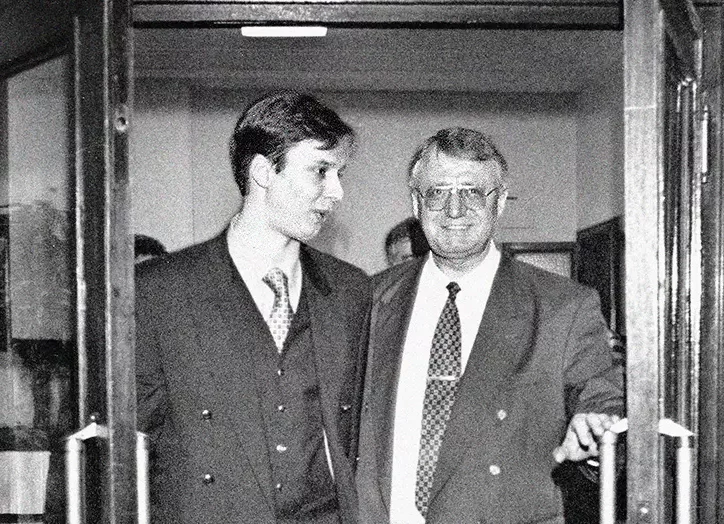 Aleksandar Vučić i Vojislav Šešelj, 1998, Skupština Srbije