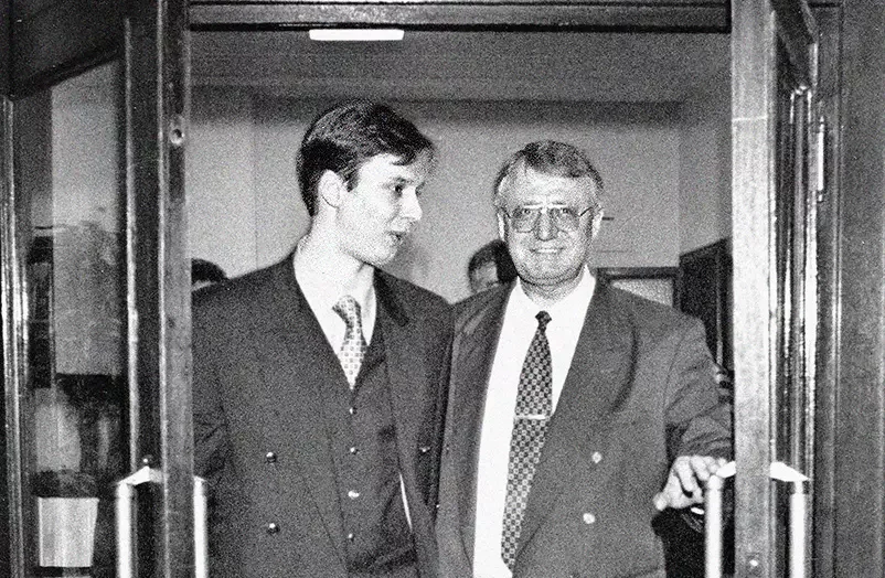Aleksandar Vučić i Vojislav Šešelj, 1998, Skupština Srbije