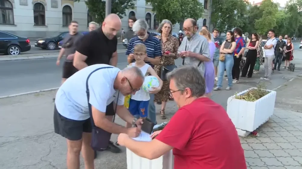 Peticija za raspisivanje vanrednih parlamentarnih izbora
