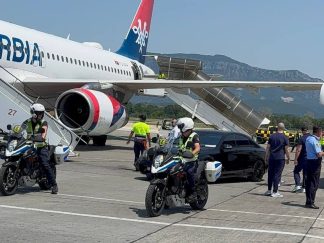 Srpski fudbleri stigli u Tiranu