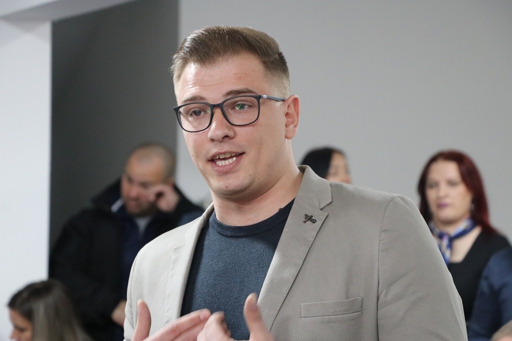 Lider Srpske demokratije Aleksandar Arsenijević