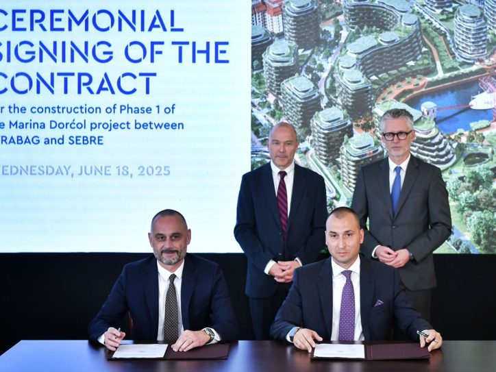 Kompanije SEBRE i STRABAG potpisale su ugovor o izgradnji Marine Dorćol